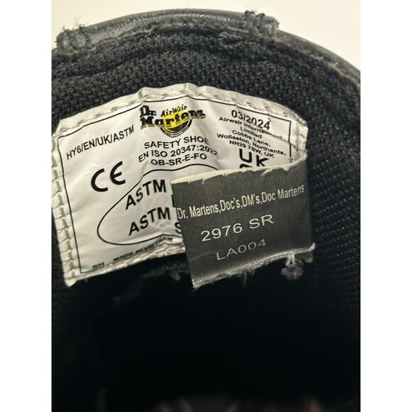 Doc Martens 2976 Chelsea Boot Black Pull On Men’s Size 14 EU 48 main image 6